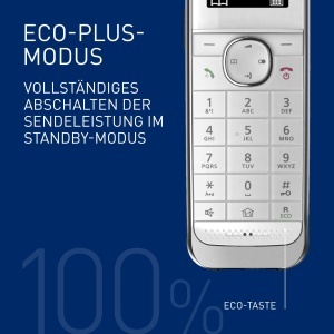 Telefon Panasonic KX-TGJ320GW Negru cu Anrufbeantworter si Display Color - Img 9