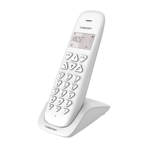 Telefon Wireless Fix - Wi-Fi fix fara mesagerie vocala - Solo - Telefoane analogice si DECT - Logicom Vega 150 Fix Wireless Alb