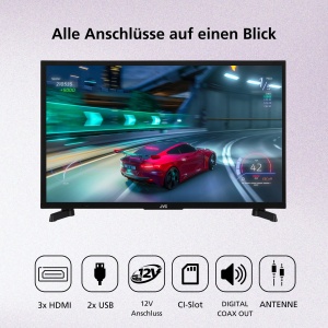 Televizor JVC LT-24VAHM355 24 inch HD Ready cu Android TV si Dolby Audio - Img 4