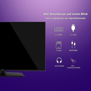 Televizor LED JVC LT-40VF4455, 40 inch (102 cm), Full HD - Img 3
