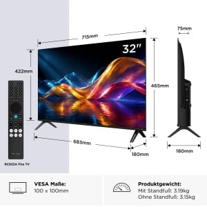Televizor QLED TCL 32V5D, 32 inch, Full HD, Smart TV - Img 12