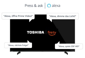 Televizor QLED Toshiba 50QF5D63DA 50" (4K Ultra HD, HDR Dolby Vision, Smart TV, Tuner triplu, Alexa incorporat, Bluetooth, Sunet de la Onkyo) [2023], Negru - Img 6