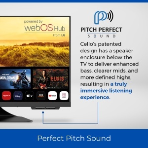 Televizor Smart Cello C2424WS 24 inch HD LG WebOS 12V Bluetooth - Img 5