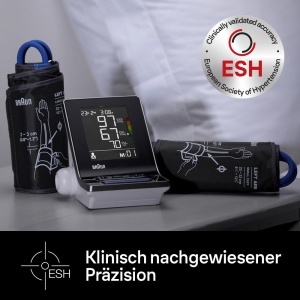 Tensiometru Braun ExactFit 3 BUA6150 Precizie Clinica Display Codificat Color 2 Mansete - Img 2