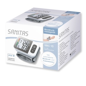 Tensiometru de incheietura Sanitas SBC 15, complet automat, functie de avertizare, 2 x 60 memorii - Img 8