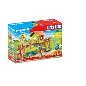Teren de Joaca PLAYMOBIL City Life 70281 cu 83 Piese pentru Copii de la 4 Ani - Img 4