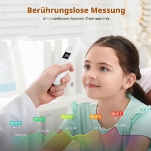 Termometru contactless iHealth PT2L pentru adulti si copii, cu afisaj LCD - Img 7
