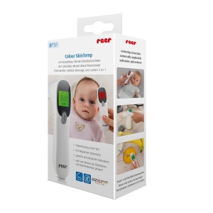 Termometru digital infrarosu reer Colour SkinTemp 3in1 masurare fara contact pentru bebelusi si copii - Img 3