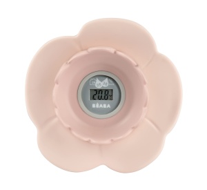 Termometru digital multifunctional Lotus, roz prafuit