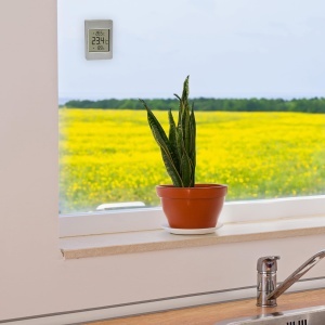 Termometru digital pentru fereastra TFA Dostmann WINDOO, design modern - Img 6