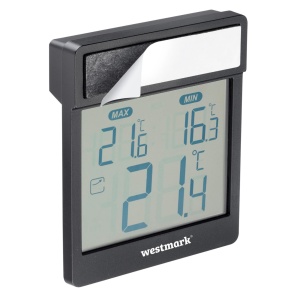 Termometru digital pentru feronerie Westmark cu afisaj, avertizare inghet, IP44