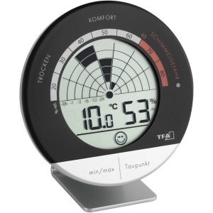 Termometru si Higrometru Digital TFA Dostmann 30.5032 cu Radar Schimmel