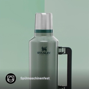 Termos din otel inoxidabil Stanley 1913, 2.3L, culoare verde, BPA-free - Img 8