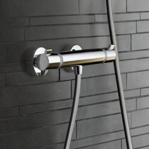 Termostat de dus hansgrohe Ecostat Comfort, crom, cu SafetyStop, pentru 1 consumator - Img 3