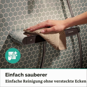 Termostat de dus hansgrohe ShowerTablet Select 360, crom, cu SafetyStop - Img 4