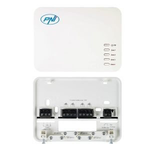 Termostat Inteligent PNI CT440, Wireless, WiFi, Control 4 Zone, Alb - Img 3