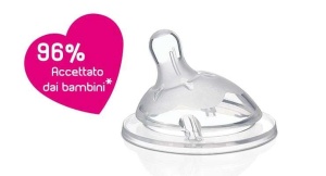 Tetina din silicon Chicco Step UP Nou 2m Debit mediu de aspiratie 1 bucata - Img 4