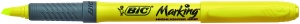 Textmarker BIC Highlighter Grip, set 5 culori, varf ascutit, confortabil - Img 7