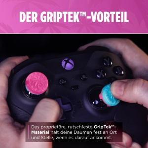 Thumbsticks KontrolFreek Action Adventure pentru Xbox Series XS, Heist Edition, Rosa si Albastru - Img 6
