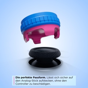 Thumbsticks pentru controler Xbox One Xbox Series XS - KontrolFreek Precision Danny Aarons, AlbastruRoz - Img 8