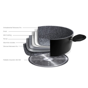 Tigaie Bialetti Black Pearl 28 cm Aluminiu Negru - Img 8