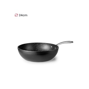 Tigaie din aluminiu IBILI Honda, 24 cm, antiaderenta, pentru inductie - Img 2
