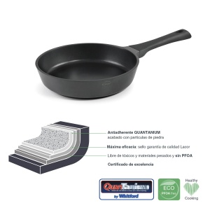 Tigaie Lacor 27828, 28 cm, Antiaderenta, Aliaj Aluminiu - Img 4