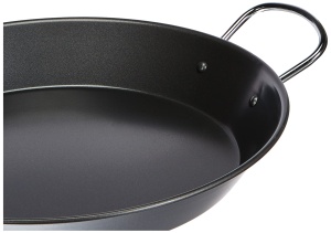 Tigaie pentru paella IBILI Gandia 32 cm otel negru fabricata in Spania - Img 4