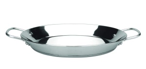 Tigaie pentru paella Ibili Inox Premier 40 cm, otel inoxidabil, cu manere din otel