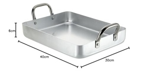 Tigaie profesionala Lacor 20540F 40 cm manere fixe calitate premium - Img 2