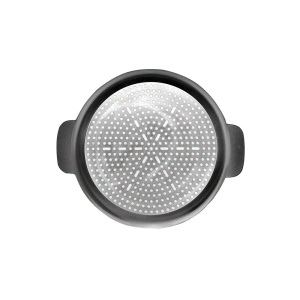 Tigaie servire IBILI 405324 Indubasic 24 cm, aluminiu, neagra - Img 2