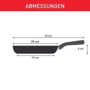 Tigaie Tefal G28804 Hard Titanium On 24 cm, Negru, Antiaderenta, Inductie - Img 6