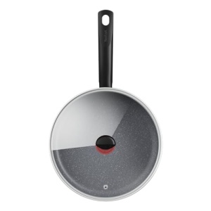 Tigaie Tefal Natural On Induction G2803202 24 cm Antiaderenta cu Capac - Img 2
