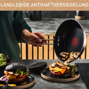 Tigaie Tefal Nordica 28 cm Inox Antiaderenta Ceramica Indicator Thermo-Signal - Img 4