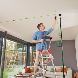 Tija telescopica Bosch TP 320 ajustabila 106-320 cm pentru pozitionarea rapida a laserelor cu linii incrucisate - Img 4