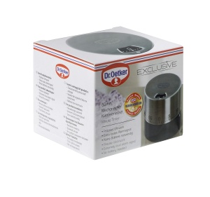 Timer mecanic Dr. Oetker, 60 minute, inox si plastic, gri-marosilver - Img 3