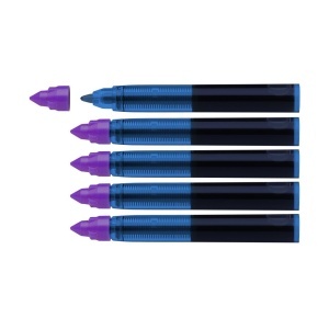 Tinta Roller pentru Schneider One Change, 5 bucati, documente, violeta - Img 2