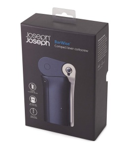Tirbuson Joseph Joseph BarWise compact cu taietor de folie integrat albastru - Img 8
