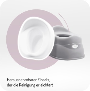 Toaleta pentru copii Momi Kinder-Topfchen DITO, ergonomica, cu insertie detasabila, 1-3 ani - Img 3