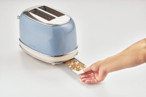 Toaster Ariete Vintage 155, 2 feliute, 810W, albastru - Img 8