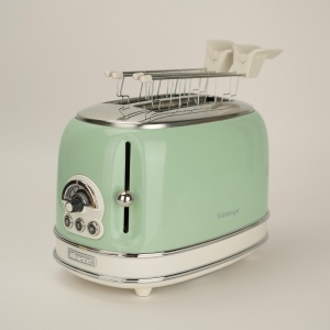 Toaster Ariete Vintage 155, 2 feliute, 810W, Verde - Img 6