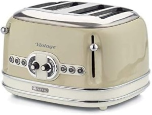 Toaster Ariete Vintage 156, 4 felii, 1600W, culoare bej - Img 9