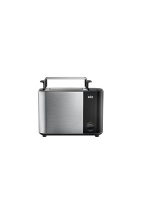 Toaster Braun HT5015.BK, 1000W, 2 felii, negrusilver