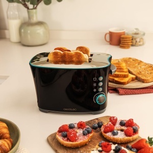 Toaster Cecotec ToastTaste Double B 650W 2 felii Functie Pop-up Tavita pentru firimituri - Img 4