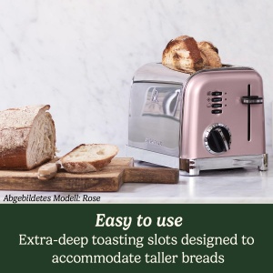 Toaster Cuisinart 2-Scheiben, 6 Braunungsstufen, Pistachie - Img 3