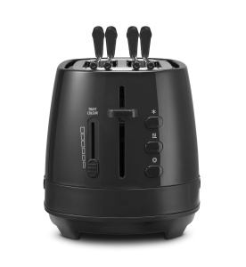 Toaster De Longhi CTLAP2203, 550 W, 2 felii, negru