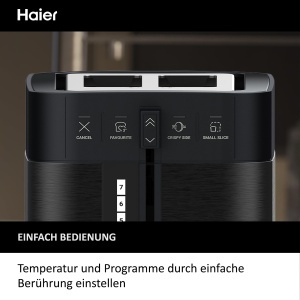 Toaster Haier I-Master HTO5A3, 2 felii, 1150W, extra adancime, 7 niveluri rumenire - Img 8
