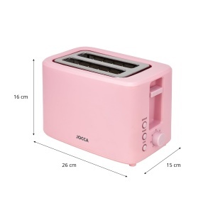 Toaster JOCCA Nature Linie 2 felii Alb 7 nivele rumenire Functie dezghetare - Img 5