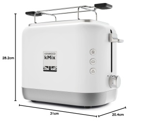 Toaster KENWOOD TCX751WH kMix - 2 fante, 900 W, Alb - Img 11