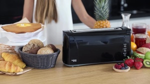 Toaster multifunctional HAEGER Dark Sun 1000W, 6 pozitii, negru - Img 3